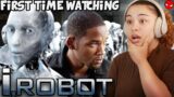A HUMAN-LIKE ROBOT? NO THANKS! | *I, ROBOT* (2004) REACTION! | FIRST TIME WATCHING!