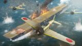 ATTACKING AMERICAN AIRCRAFT CARRIER FLEET in War Thunder!