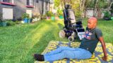 Against All Odds: My Journey as a Quadriplegic Sitting Unassisted during Outdoor Physiotherapy