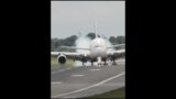 Airbus A380 Super Landing #a380 #everyone #viral #emirates #aviation #foryou #viral #birmingham #uk