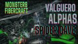 Ark | Valguero Alphas | Spider Cave Base Tour | Double Trouble | Monsters FiberCraft Season 3