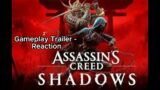 Assassin's Creed Shadows Official Gameplay Trailer Reaction