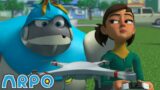 Baby Daniel to the Rescue | ARPO The Robot | Robot Cartoons for Kids | Moonbug Kids