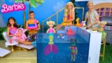 Barbie & Ken Doll Family Pool Party Story