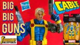 Big Guns Marvel vs Capcom Cable Action Figure? Hasbro Marvel Legends Cable Zabu BAF #marvel #cable