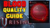 Blood Quality Guide & Blood Type Review for V Rising (PC & PS5)