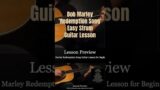 Bob Marley Redemption Song Easy Strum Guitar Lesson for Beginners
