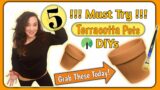 Brilliant Ways to Paint Terracotta Pots | Dollar Tree DIYs | Terracotta Pots | Painting on Things