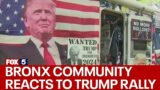 Bronx community reacts to Trump rally