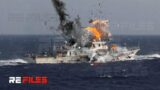 Brutal Attack! Japan Navy Cannon Hit China Coast Guard near Senkaku Islands