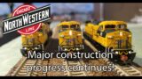 CNW Harvard Sub N Scale Layout – Ep 15 – Construction Progress Continues!