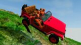 Car VS Leap of Death – BeamNG.Drive