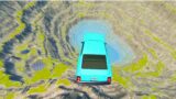 Cars vs Leap of Death Realistic Crashes BeamNG drive #180 | BeamNG