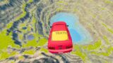 Cars vs Leap of Death Realistic Crashes BeamNG drive #184 | BeamNG