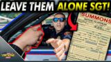 Cart Narc Police Sgt. RETALIATES Against Good Citizen By Issuing Unlawful Tickets!