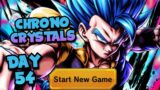 Chrono Crystal Guide!!! – Starting A Free To Play Account In DragonBall Legends  (Day 54)