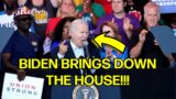 Crowd ERUPTS As Biden BLASTS Trump In Philly Rally GRAND FINALE