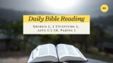 Day 3:  Daily Bible Reading
