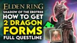 Elden Ring Shadow Of The Erdtree | How To Get 2 Dragon Forms! Full Igon Questline & Hidden Rewards