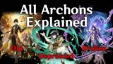Every Archon in Genshin Impact Explained