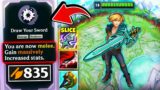 Ezreal, but he's a MELEE CHAMPION with a SWORD | 2v2 Arena