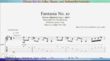 Fantasia No.10 – Alonso Mudarra (1510-1580) for Classical Guitar with TABs