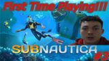 First Time Playing Subnautica | Sunbeam To The Rescue???