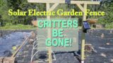 Garden Electric Fence Install to Keep Critters Out || Barndominium Living