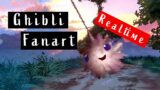 Ghibli fanart made in Dreams on my PS5