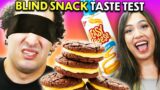 Guess The Snack While Blindfolded Challenge!