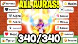 HOW to GET ALL 340 AURAS in Roblox Aura Craft! (AURA RECIPES GUIDE )