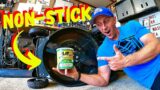 HOW TO PREVENT GRASS FROM STICKING TO YOUR MOWER DECK WITH SLIP PLATE DRY FILM GRAPHITE LUBRICANT