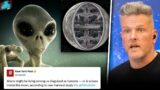 Harvard Says Aliens Are Among Us, Have Base Inside The Moon… | Pat McAfee Reacts