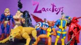 Hasbro Marvel Legends Zabu BAF Wave + Deluxe Falcon Captain America Action Figure Review!