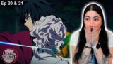 Hashira's To The Rescue! "New anime fan" Reacts to Demon Slayer Episode 20 & 21 For The First Time!