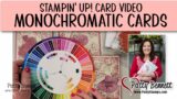 How to Make Monochromatic Cards with Stampin' Up! Moody Mauve