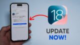 How to Update to iOS 18 NOW (Official and FREE)!