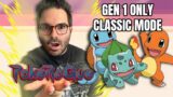 I Desperately Need This Win. PokeRogue Classic Mode With ONLY Gen 1 Pokemon!