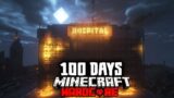 I Survived 100 Days in a Zombie HOSPITAL in Minecraft Hardcore