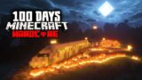I Survived 100 Days in a Zombie PLANE CRASH in Minecraft Hardcore
