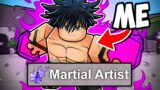I Unlocked the NEW MARTIAL ARTIST MOVESET in The Strongest Battlegrounds