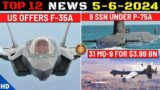 Indian Defence Updates : US Offers F-35,31 MQ-9 For $3.99Bn,9 SSN Project-75A,12 SSBN Project Varsha