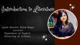 Introduction to literature | Lecture-10|  English | Nowshin | University of Scholars