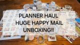It's Haul Time | Plannerfriends Happy Mail Unboxing|
