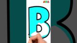 It's Time To Color The Letter B