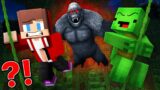 JJ and Mikey Escape From KING KONG in Minecraft ! – Maizen
