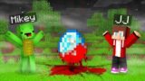 JJ and Mikey found Scary DIAMOND BLOOD ORE – Maizen Parody Video in Minecraft