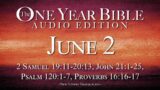 June 2 – One Year Bible Audio Edition