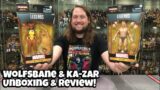 Kazar & Wolfsbane Marvel Legends Unboxing & Review!