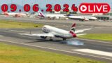 LIVE ACTION From Madeira Island Airport 09.06.2024